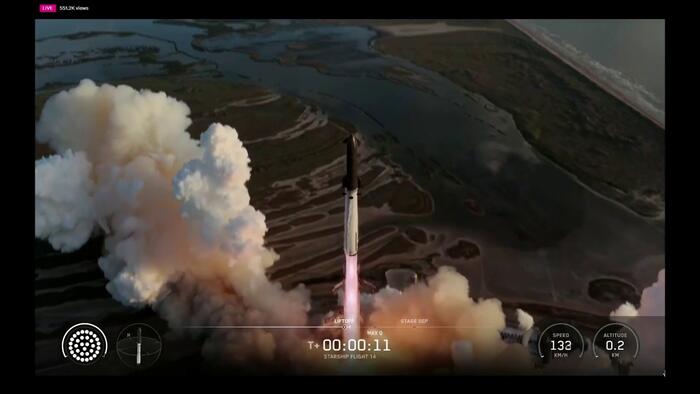 WATCH AGAIN: SpaceX launches first-ever orbital Starship test flight