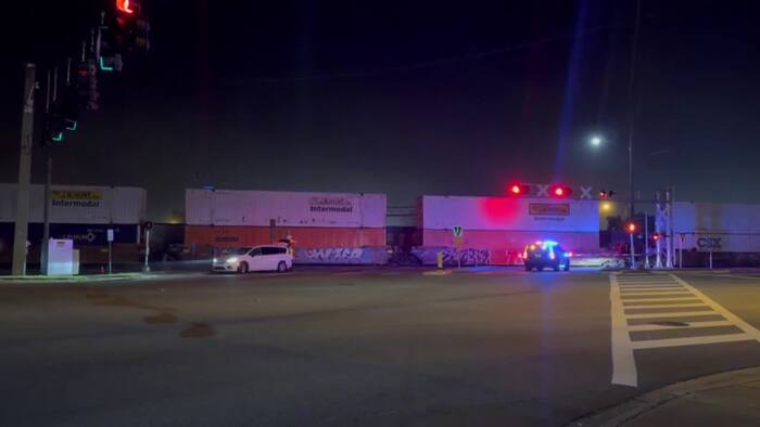Train hits pedestrian, blocks multiple crossings in Ocala, police say