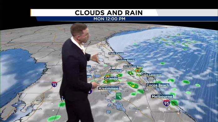 Strong wind gusts, dangerous surf, and speedy showers continue for Sunday Funday