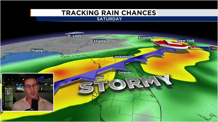 Warm & dry Thursday before rain chances return