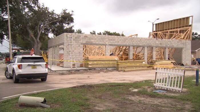 2 workers injured after roof collapse at Winter Garden construction site