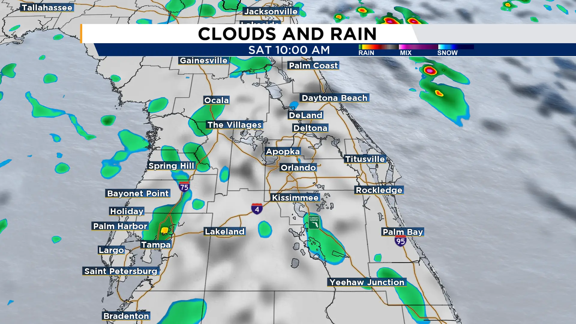 Unsettled Weather Set to Intensify Through the Weekend