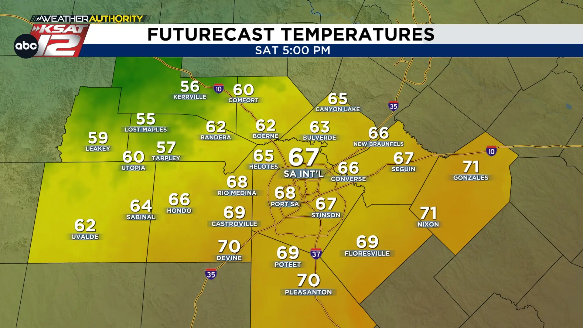 6 p.m. cold front: Prepare for gusty winds, cooler temperatures