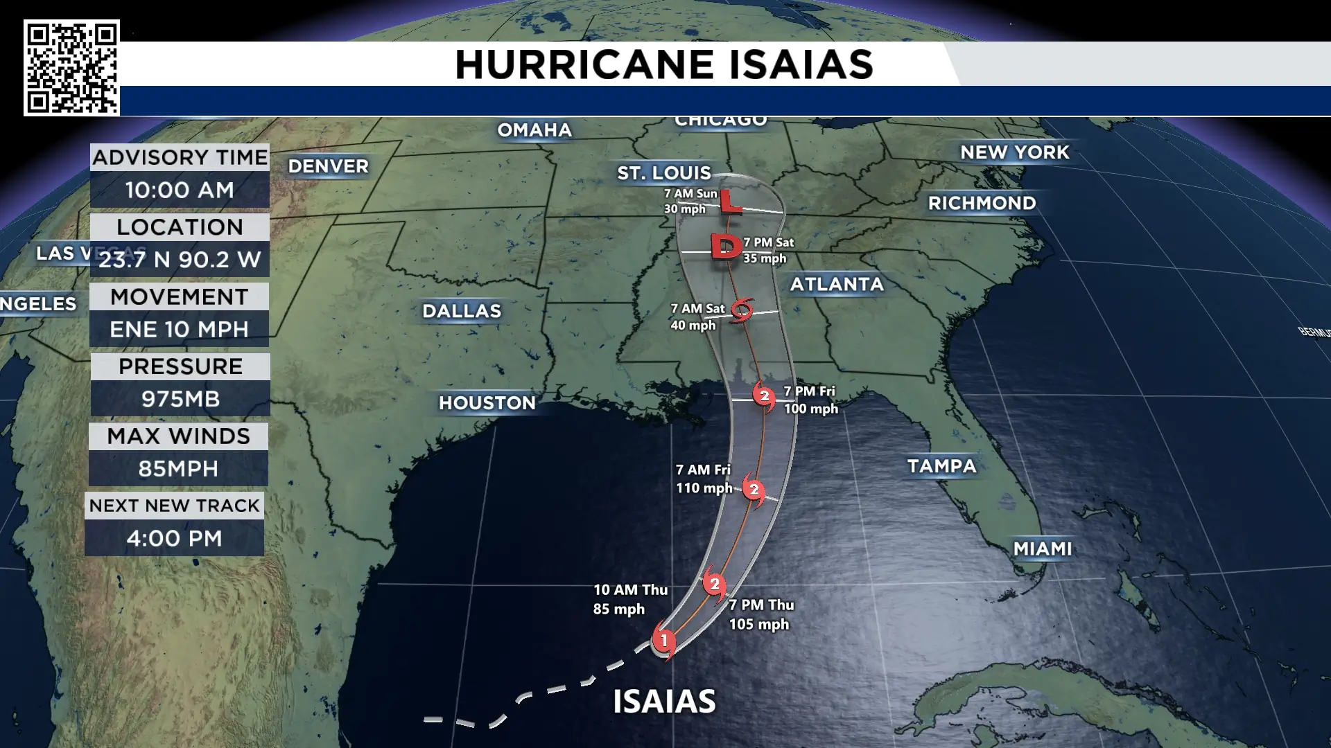 Hurricane Isaias: Why Houston and Southeast Texas will avoid the worst