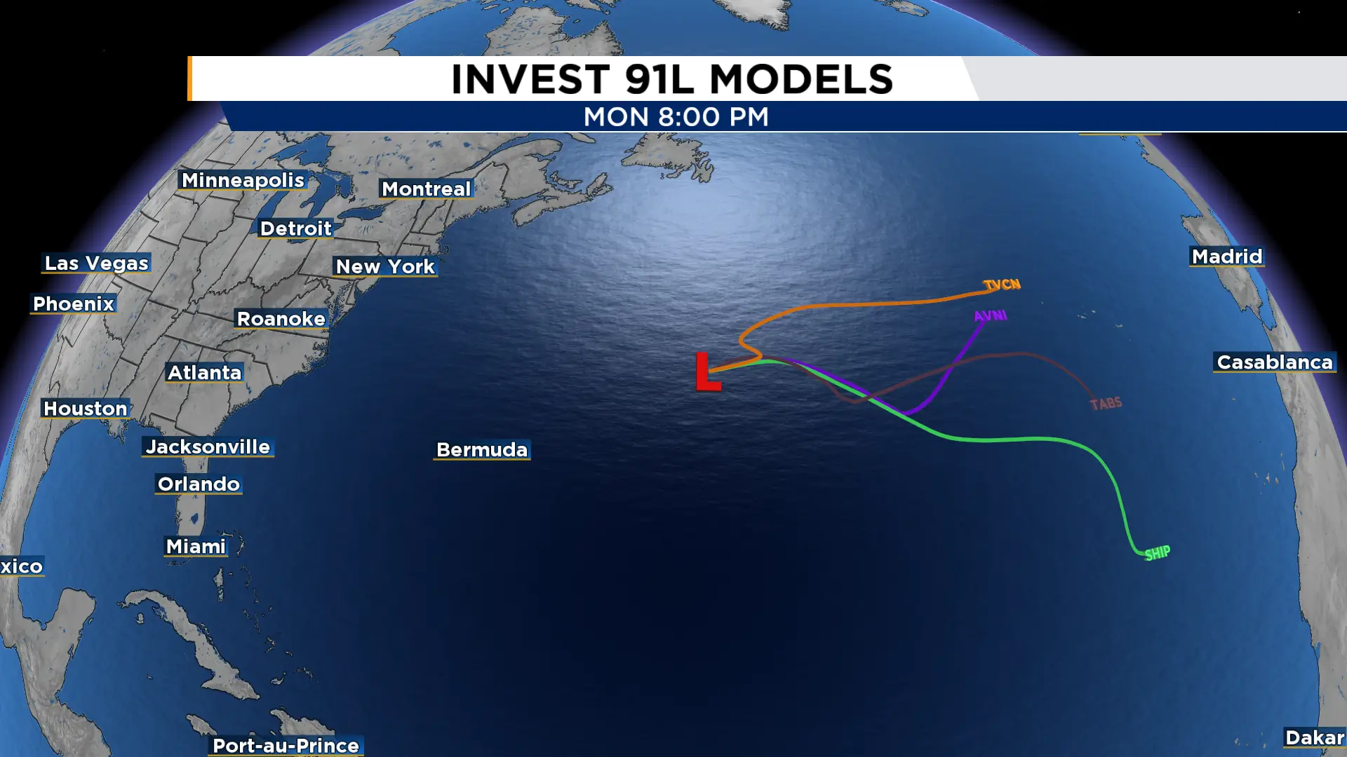 Atlantic System Could Become Hanna Soon: Latest Forecast