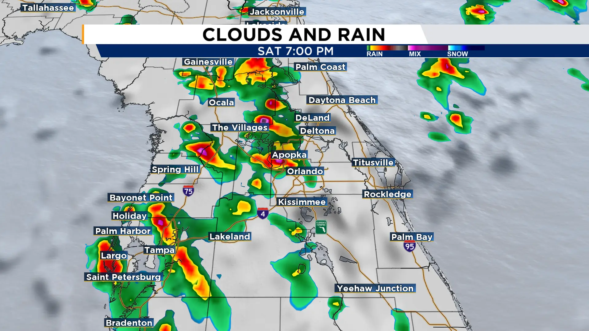 Unsettled Weather Set to Intensify Through the Weekend
