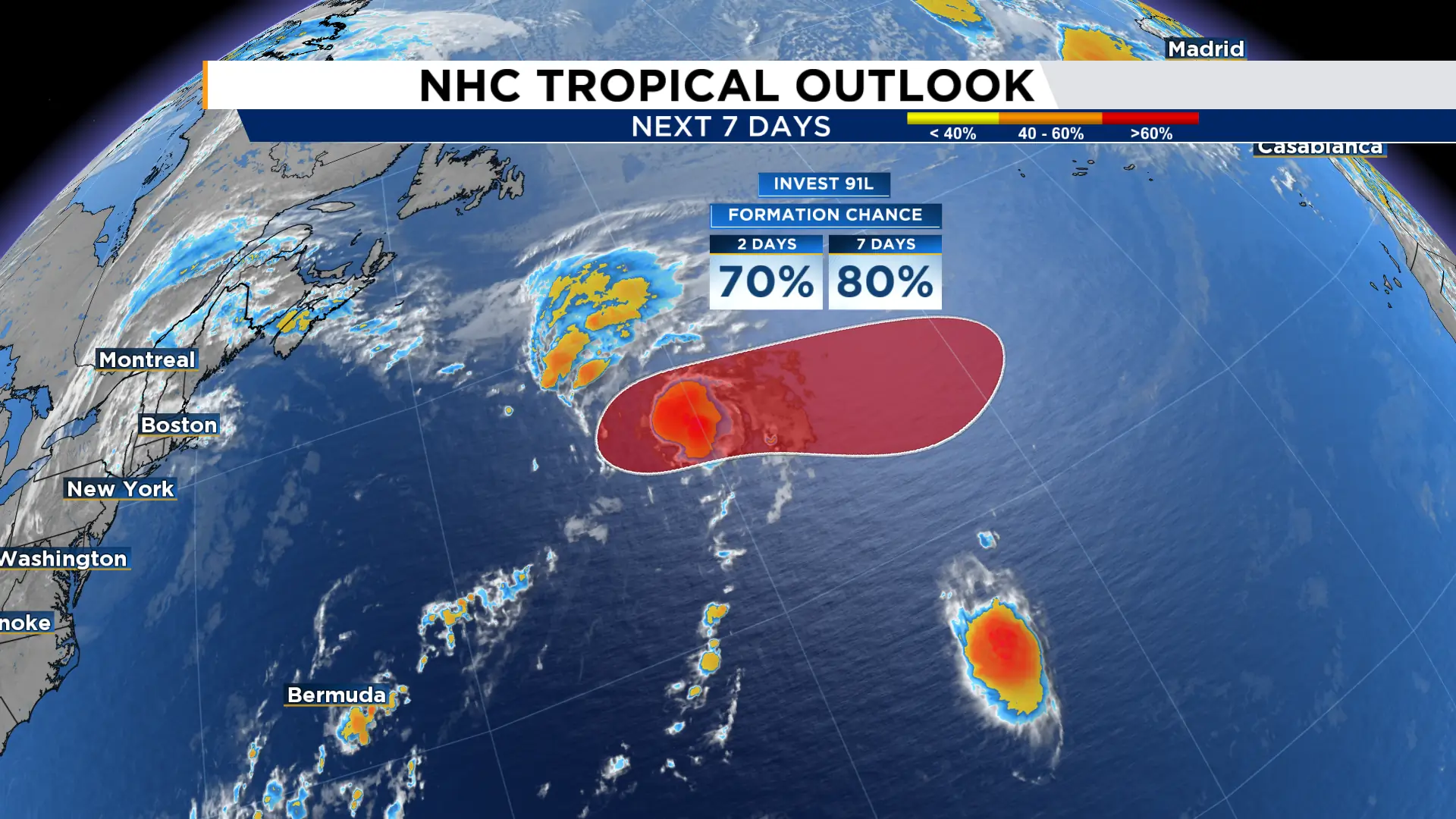Atlantic System Could Become Hanna Soon: Latest Forecast