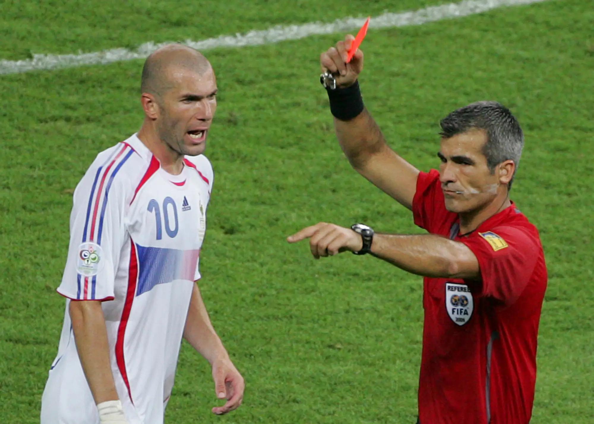 Click Red Cup Twenty years after his infamous World Cup final headbutt, Zidane faces ...