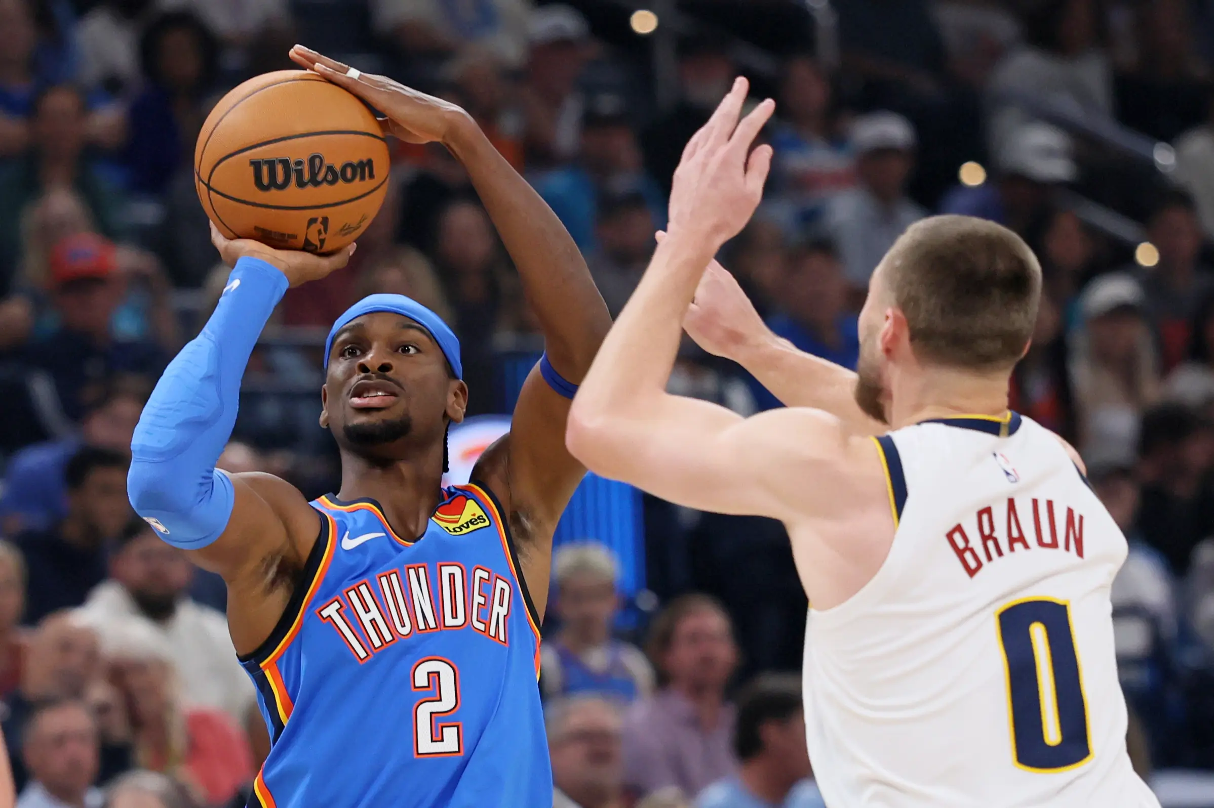 Thunder star and NBA MVP Shai Gilgeous-Alexander's record 20-point ...