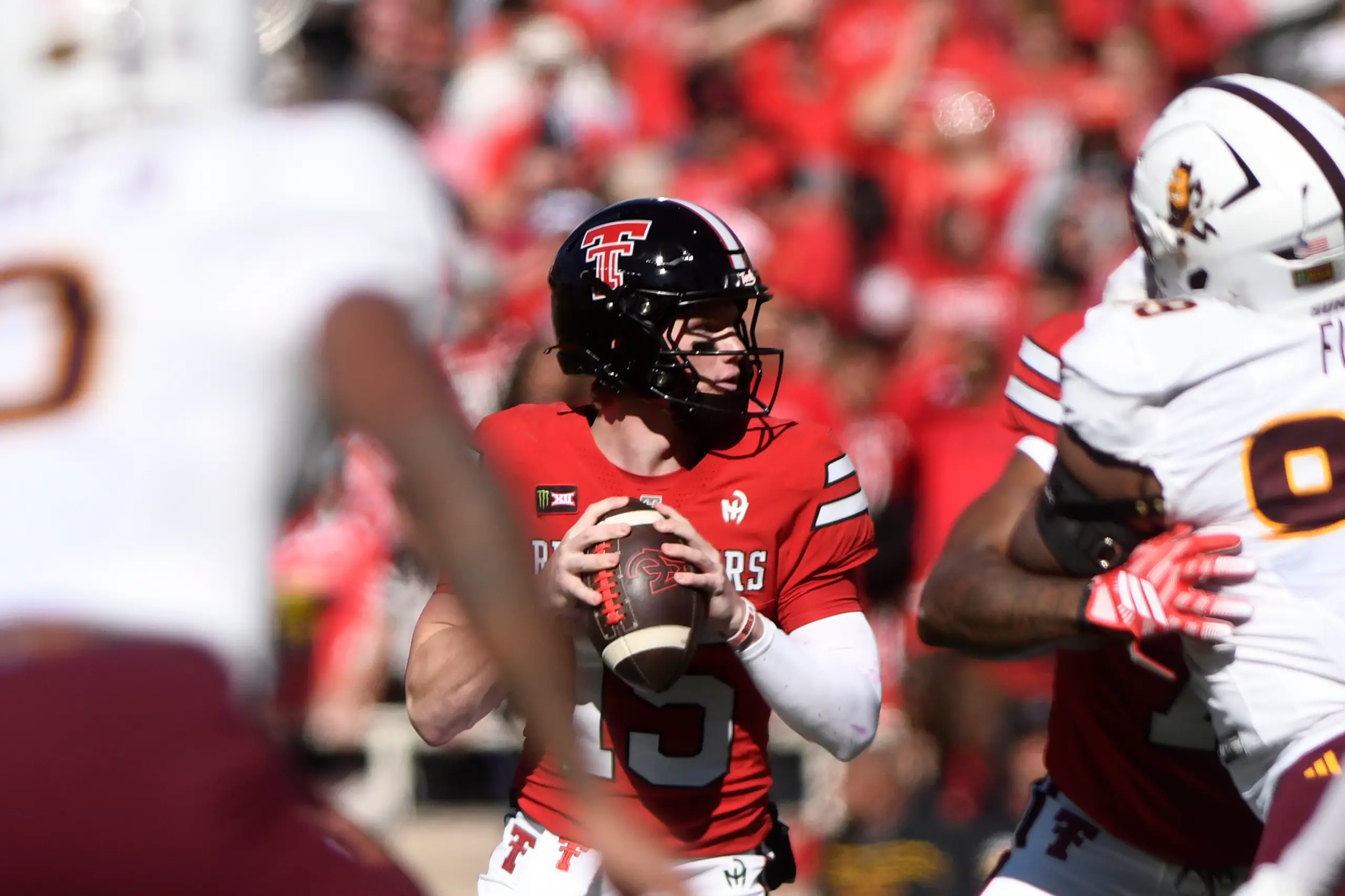 Williams, Roberts ignite No. 10 Texas Tech in 53-25 win over Arizona State
