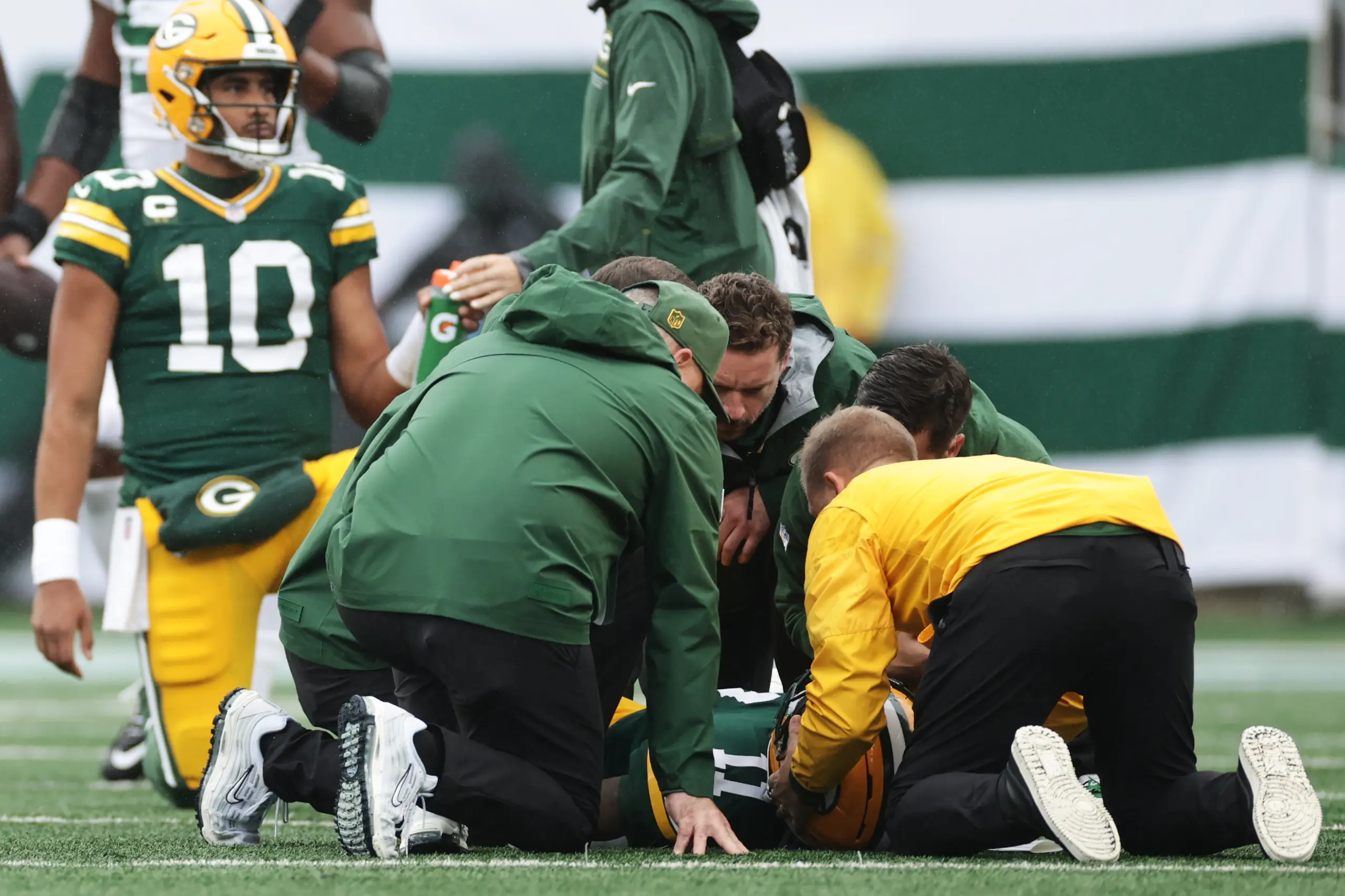 Adem Reed Packers’ Jayden Reed has movement in extremities after neck injury, but ...