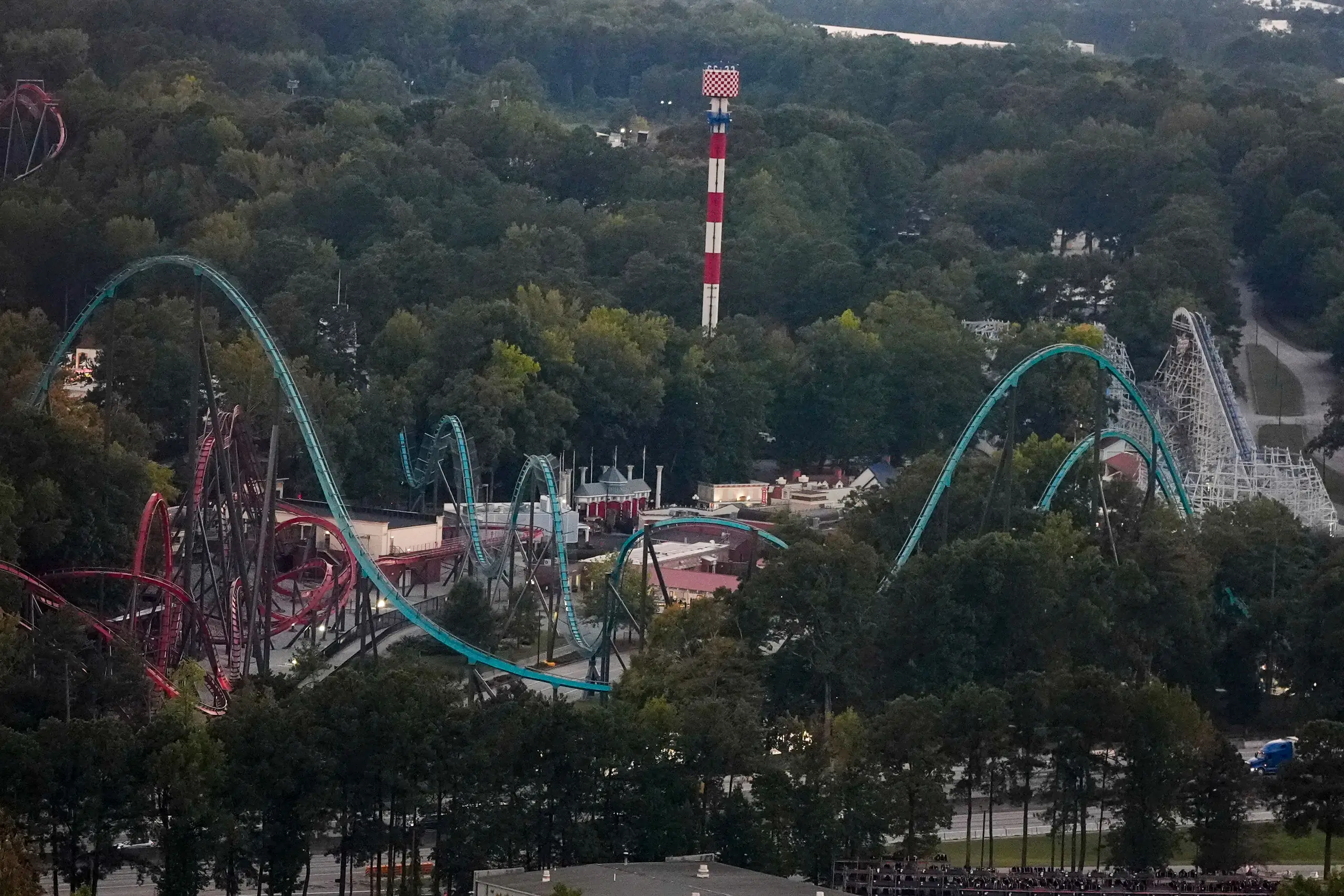 Georgia amusement park reopens as scheduled after roller coaster death