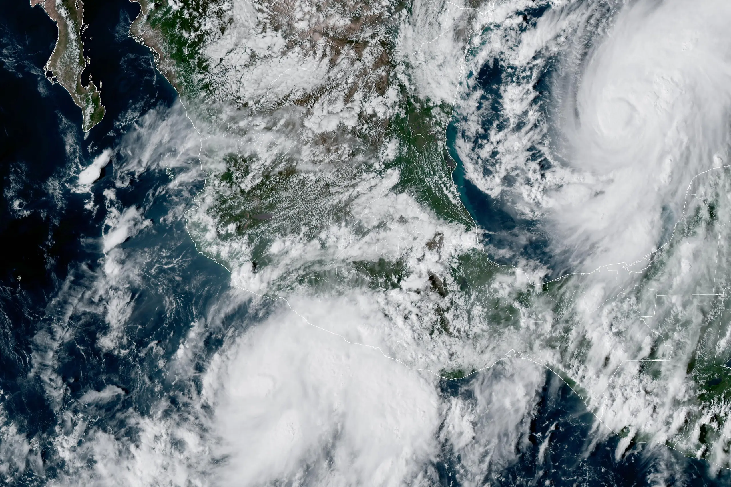Isaias becomes the first hurricane of the Atlantic season as it surges towards US Gulf Coast