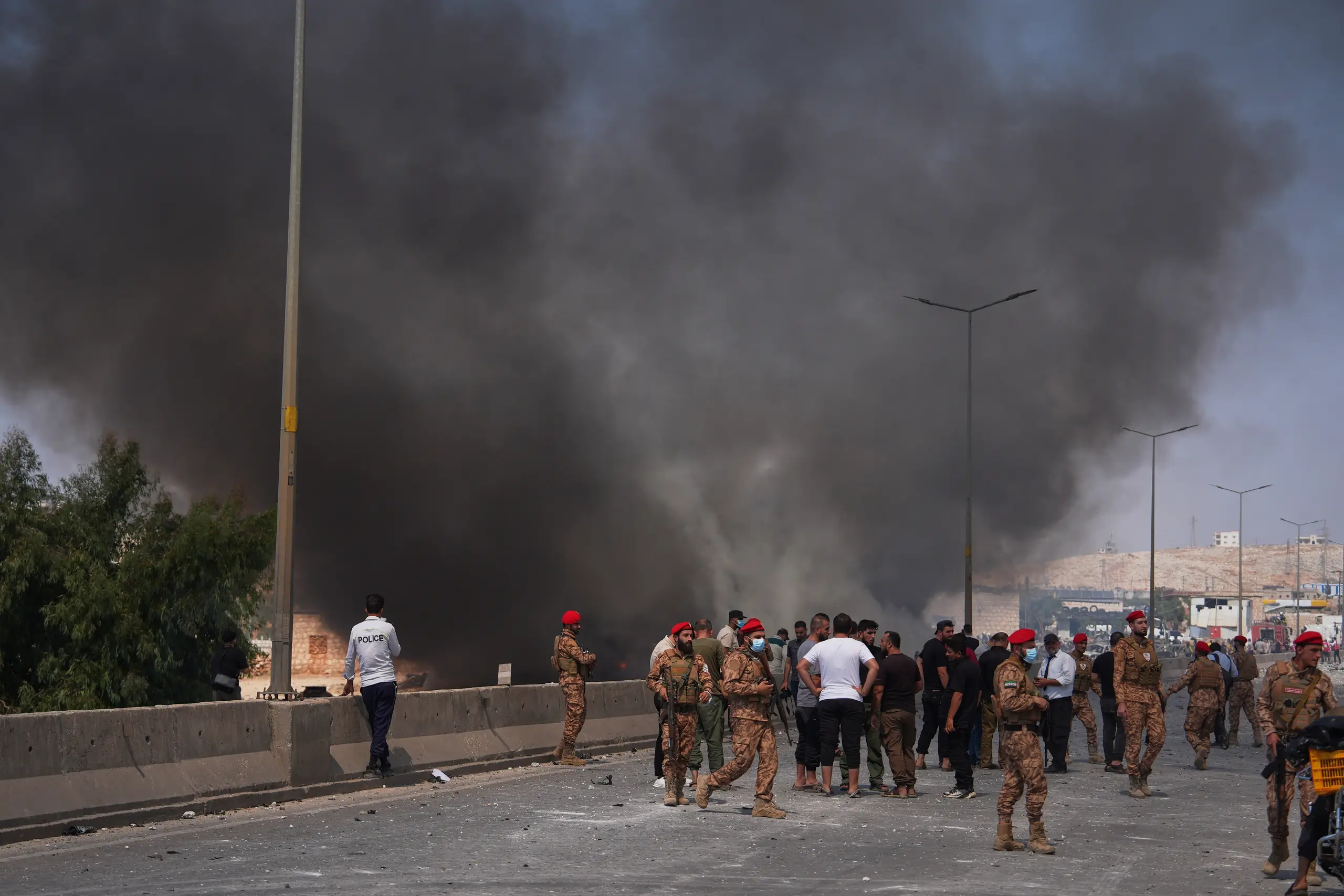 Warehouse explosion in northwestern Syria kills at least 14