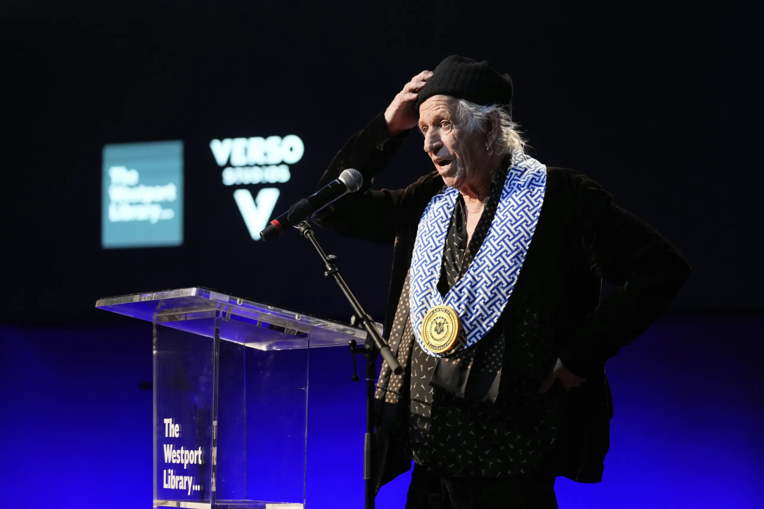 Keith Richards gets some satisfaction from new award honoring