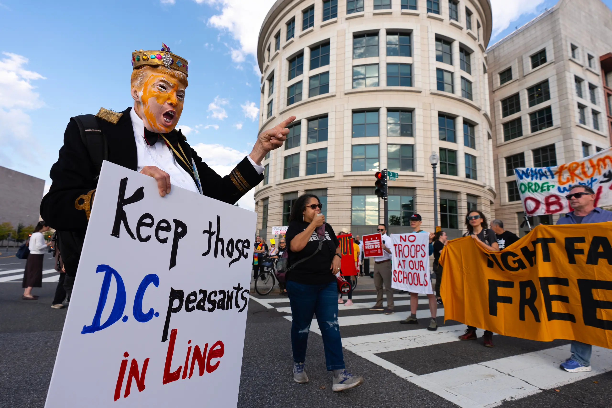 Trump Deploys Appeals court judges question the government about Trump's DC National ...