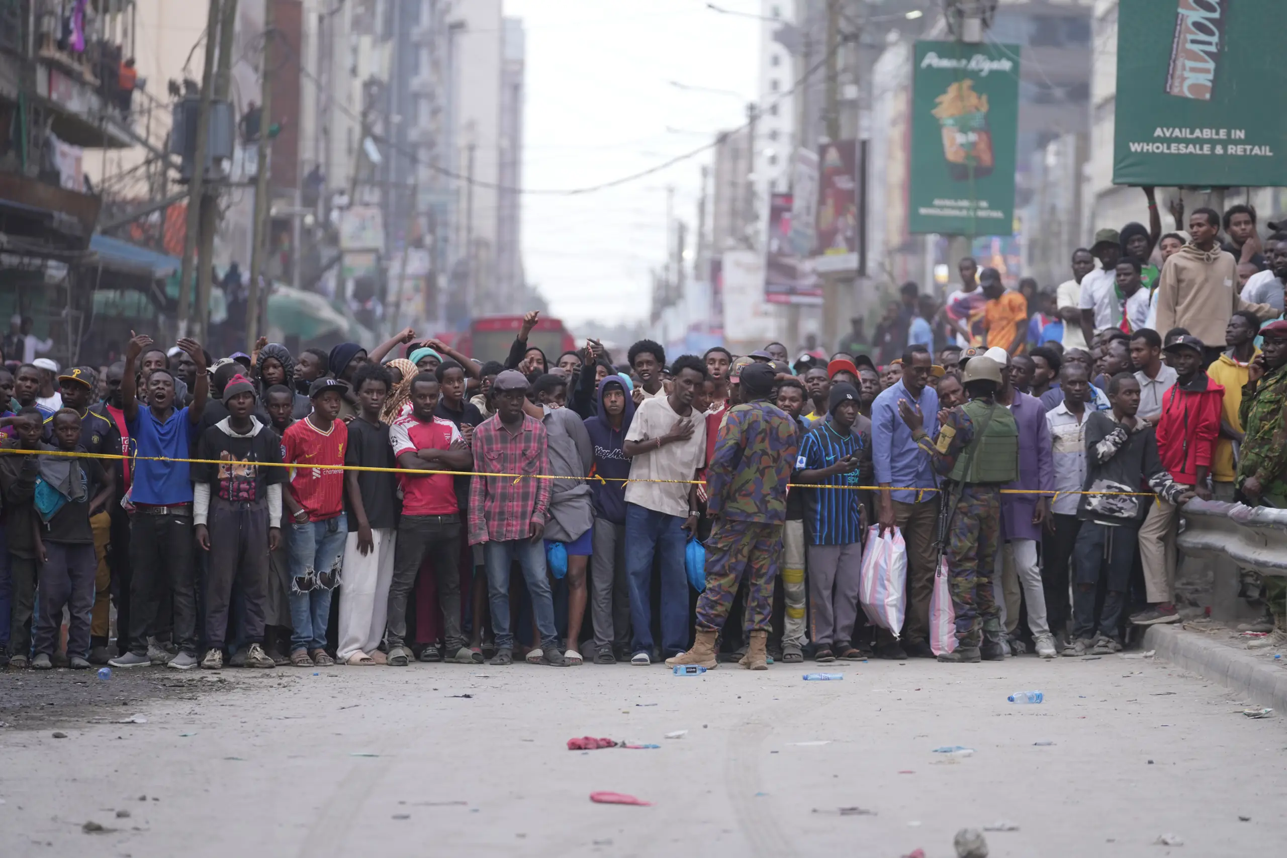 Many Feared Trapped After Tall Building Collapses in Kenya