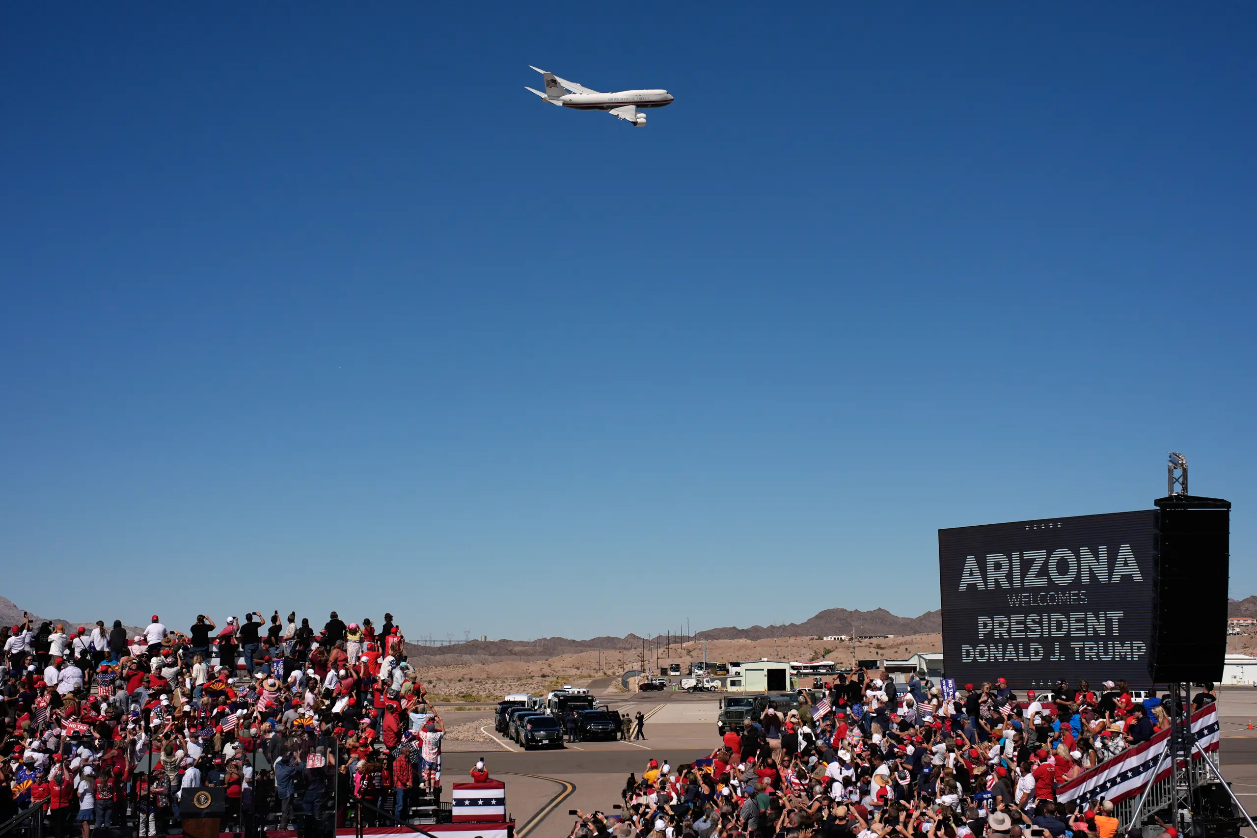 Trump Endorses Andy Biggs at Arizona Rally, Boasts