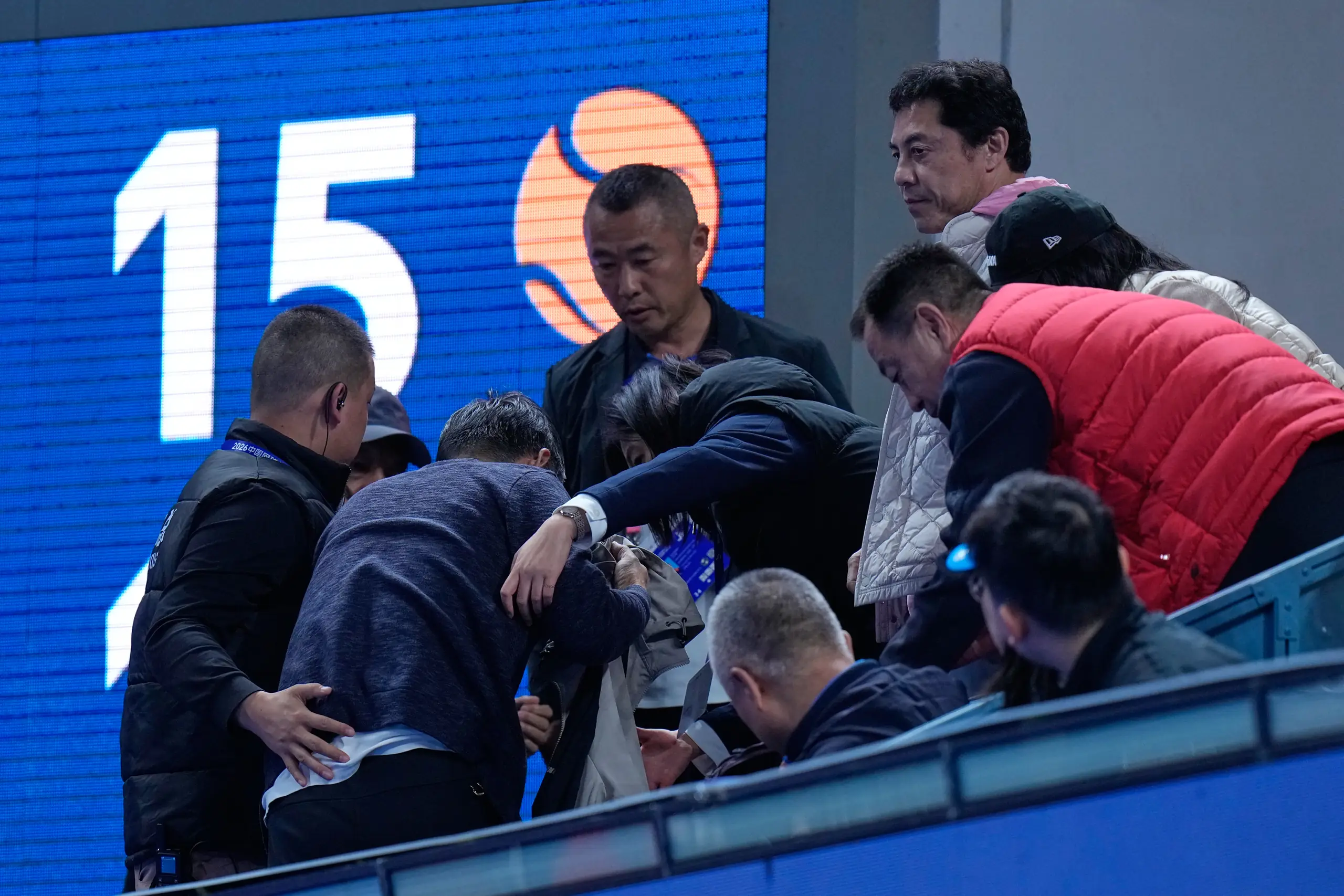 Medvedev disqualified from China Open for hitting spectator with a ball ...