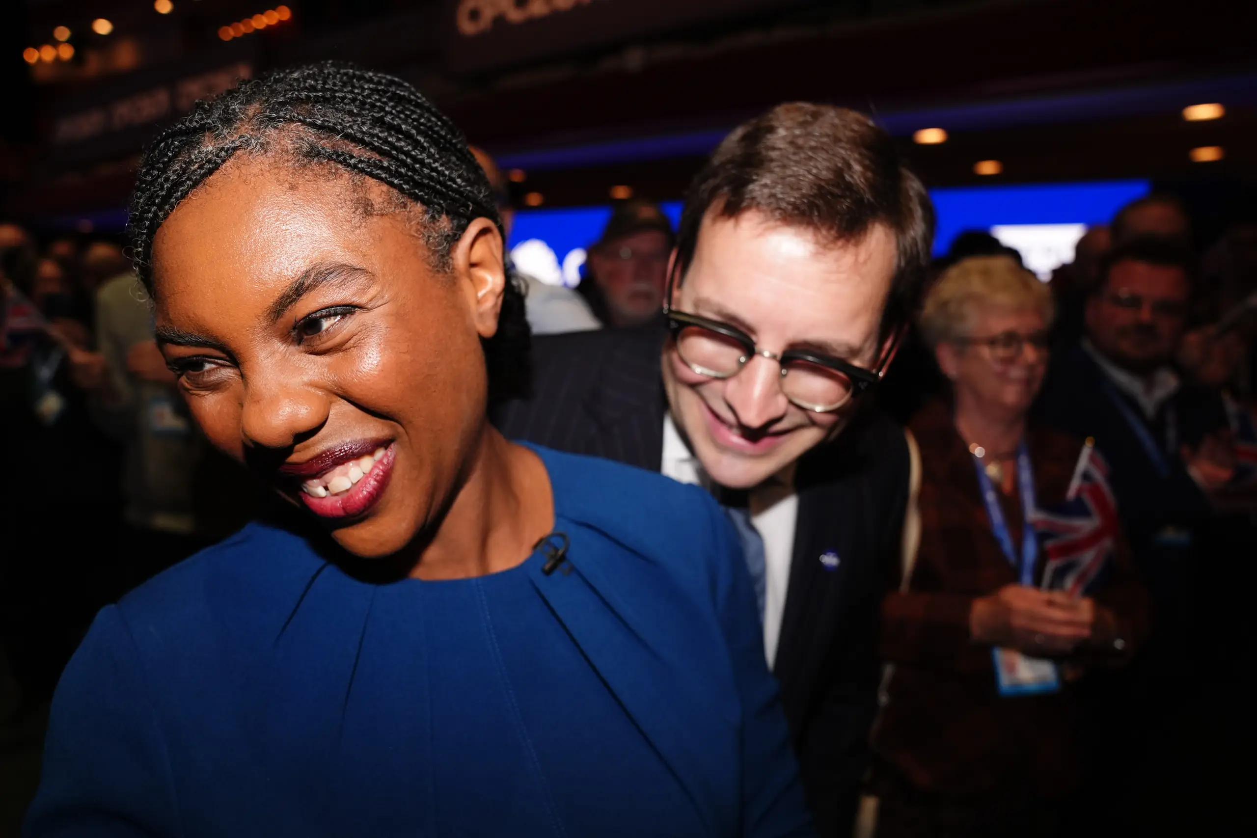 UK Conservative leader says the party is reviving and rules out a pact with Farage's Reform UK
