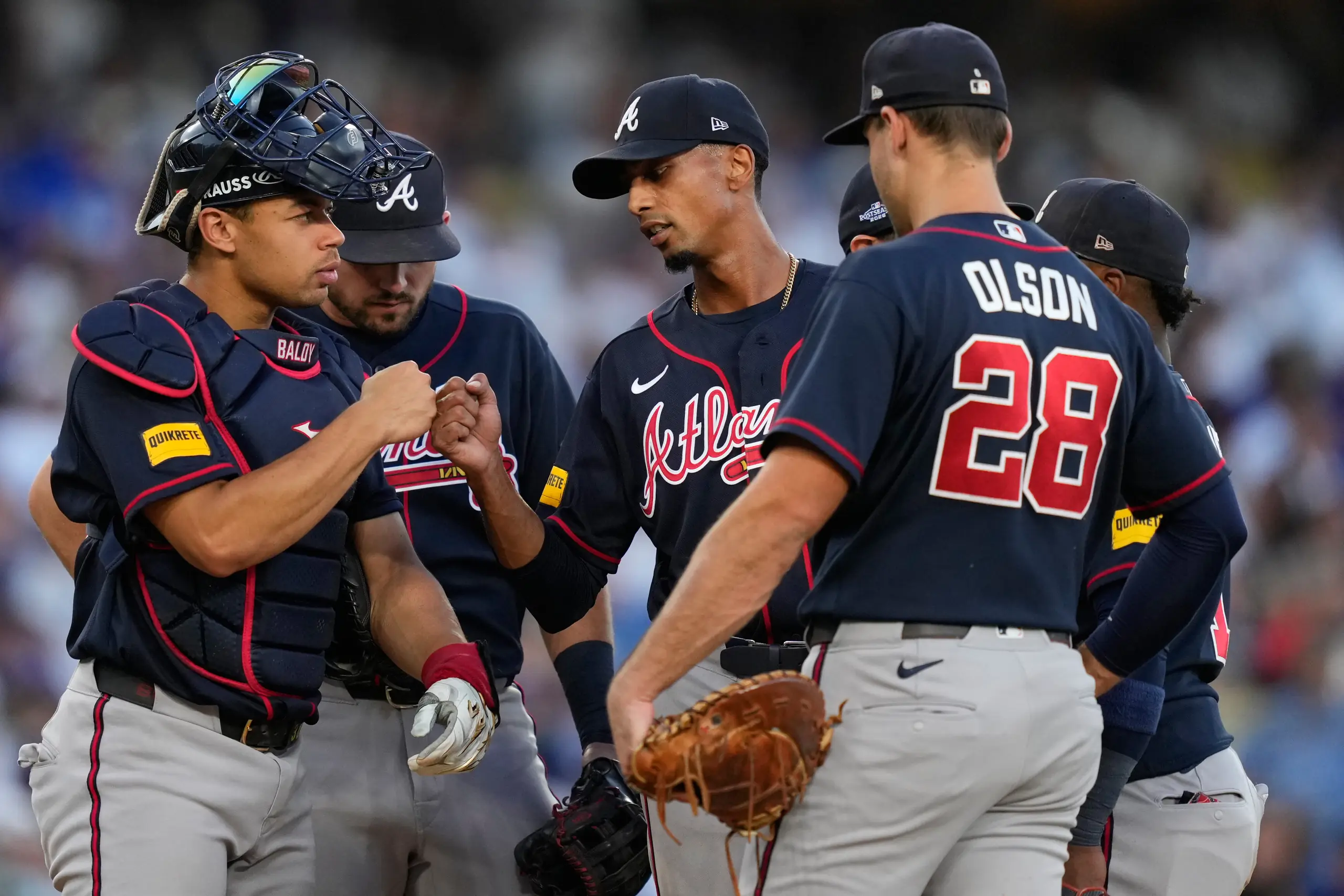 Atlanta's Ray Kerr got NLDS Game 2 start in the morning. At night, he struck out Shohei Ohtani