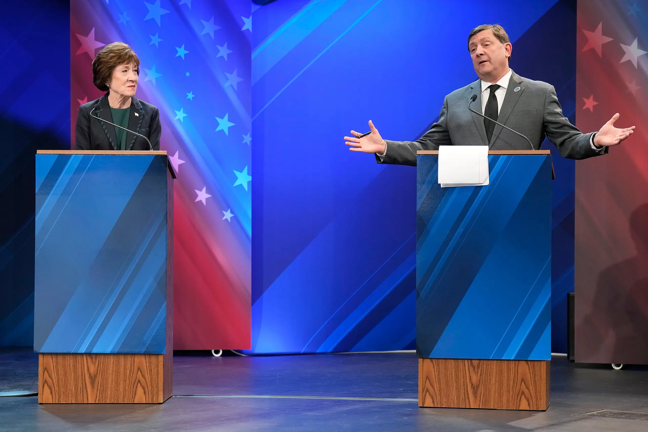 Troy Jackson tells Susan Collins to 'shut up' during heated Maine ...