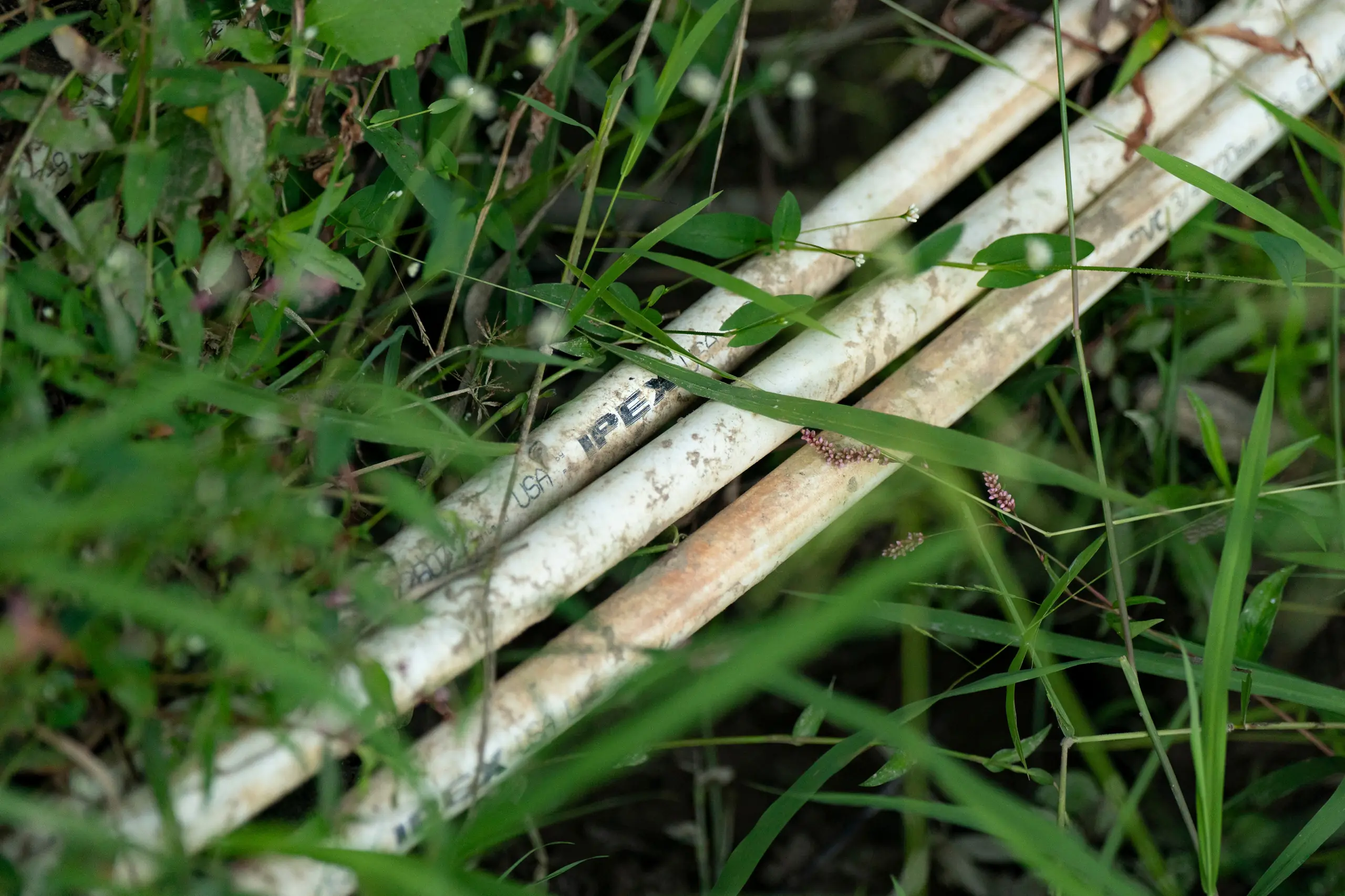 Pvc Pipe Exploded PVC pipes swept away by Hurricane Helene flooding still dominate ...