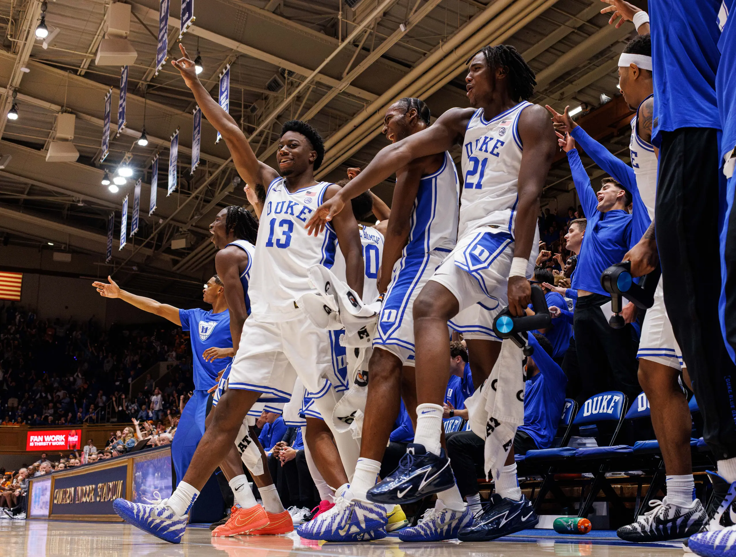 Jon Dunk A game that won't count, but could pay off: Duke-Kansas brings high ...