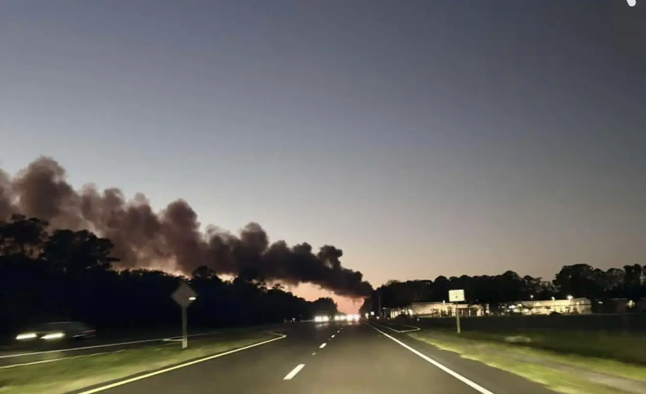 Fire crews battle large fire at golf cart business near US-1 in St. Johns County  www.news4jax.com