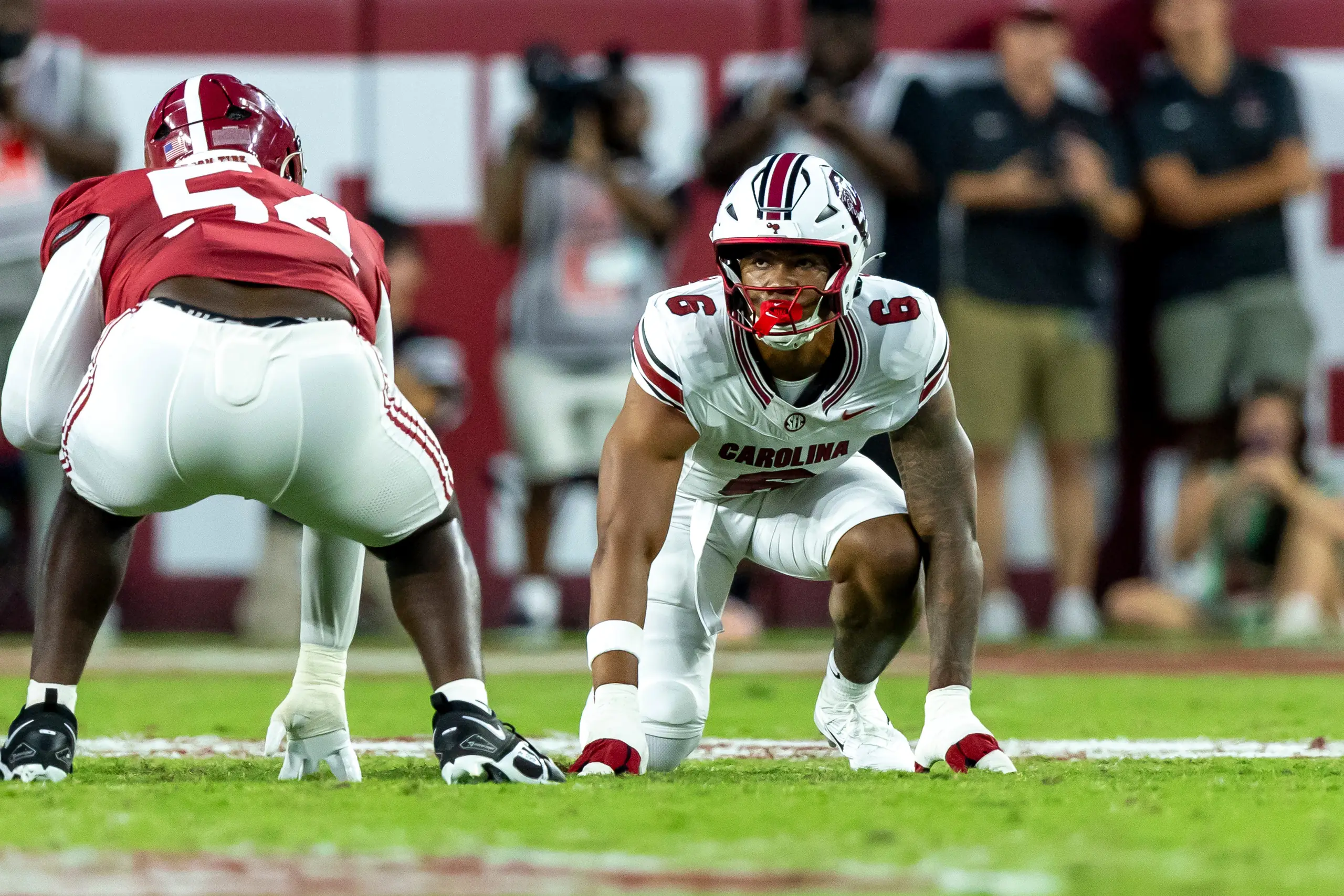 SEC, South Carolina suspend Gamecocks' edge rush Dylan Stewart 1 game ...