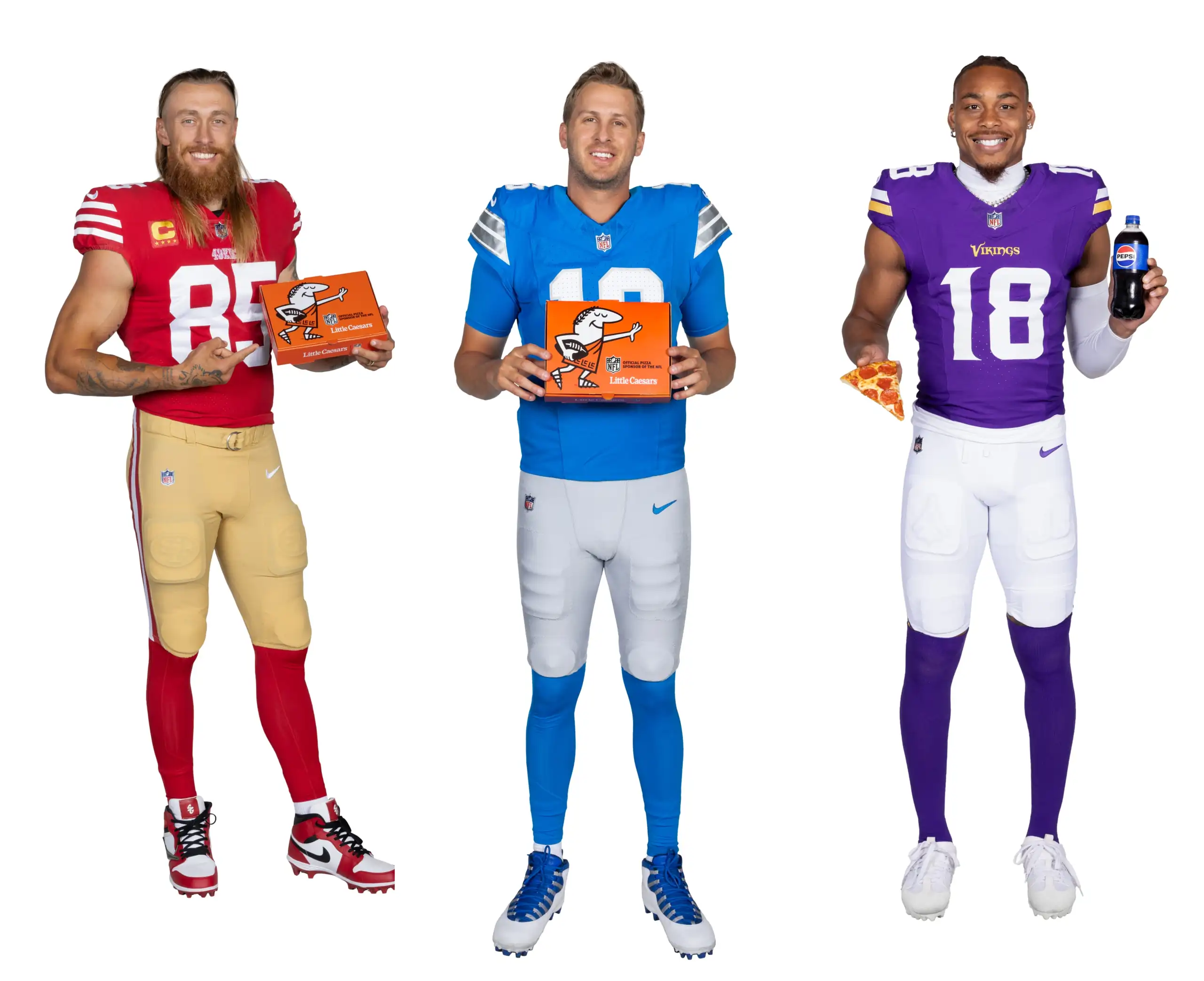 Jared Inkster Little Caesars teams up with Detroit Lions QB Jared Goff for 2026 NFL ...