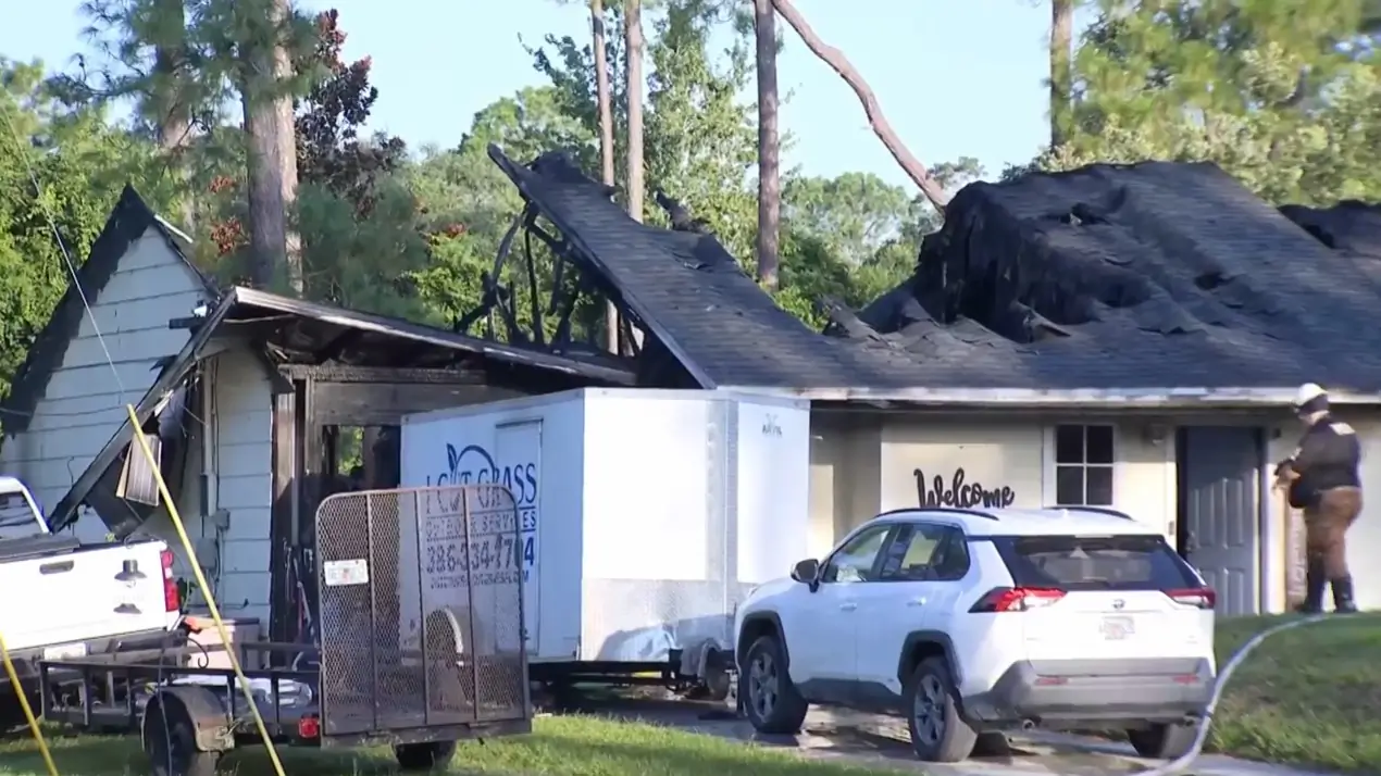 Keyboard Click Sign Man, dog die in DeLand house fire, officials say