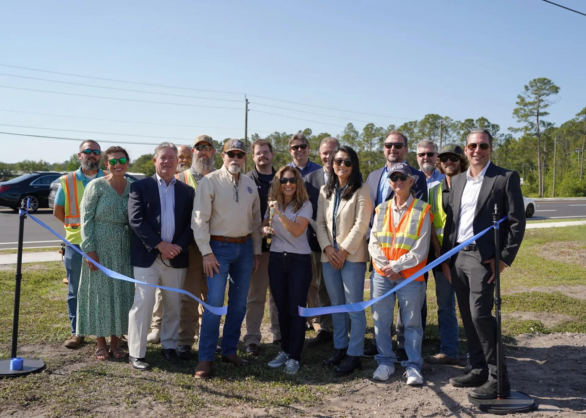 Project Completion Timer St. Johns County celebrates completion of CR-210 widening project
