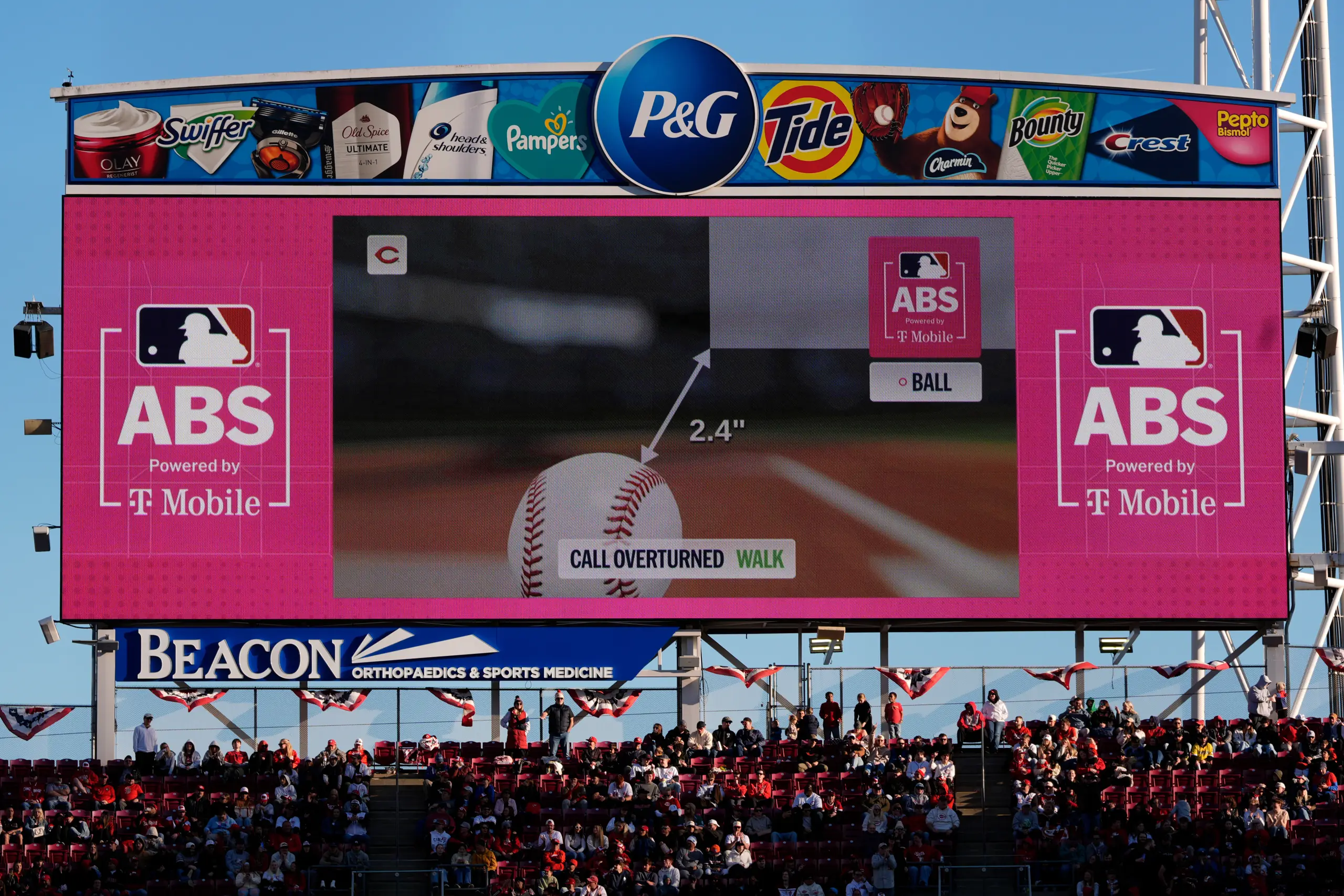 Robot umpires flip 54% of challenged calls in ABS debut as teams learn ...