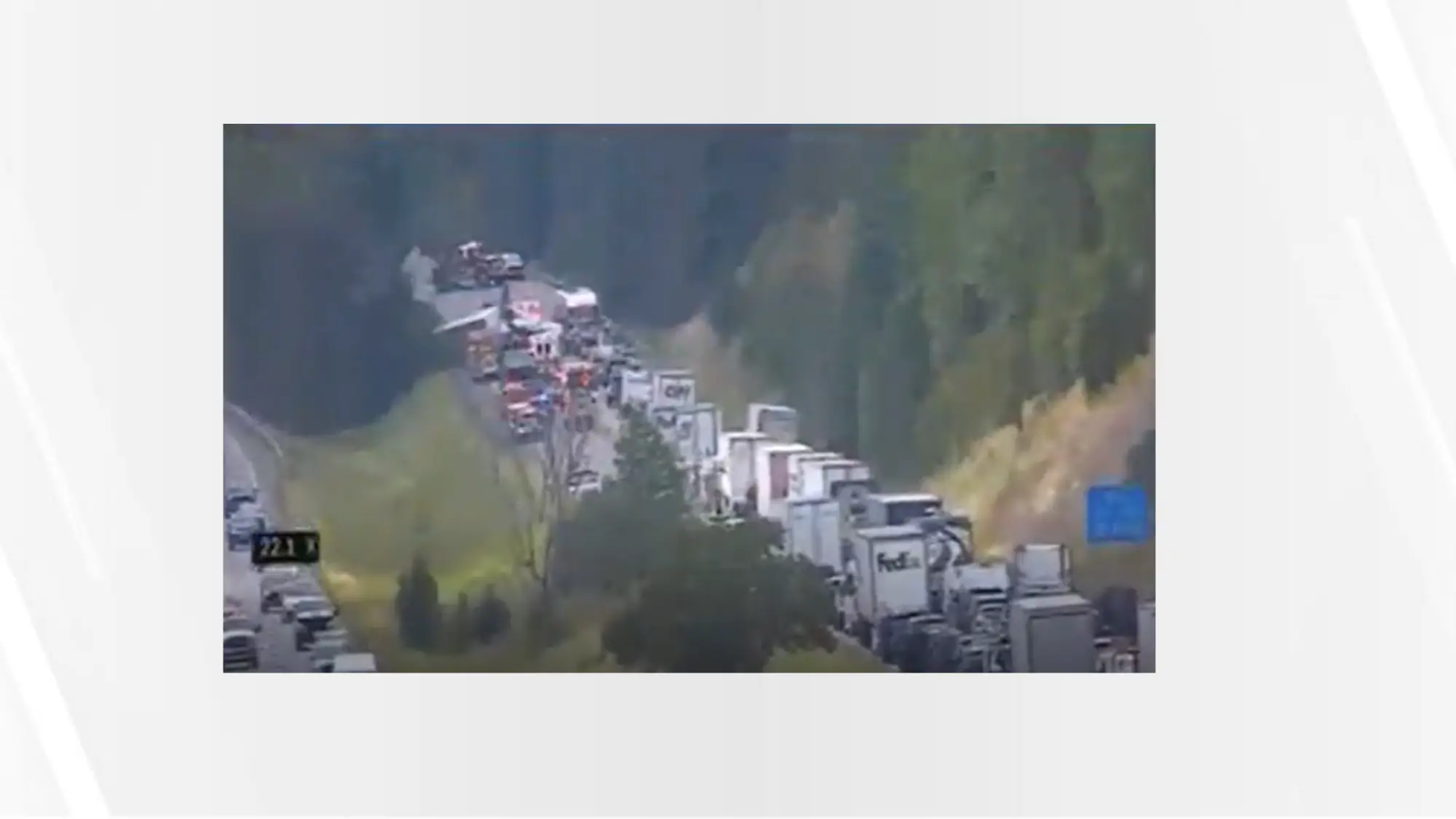 Crash on I-81 South in Montgomery County causing delays Friday
