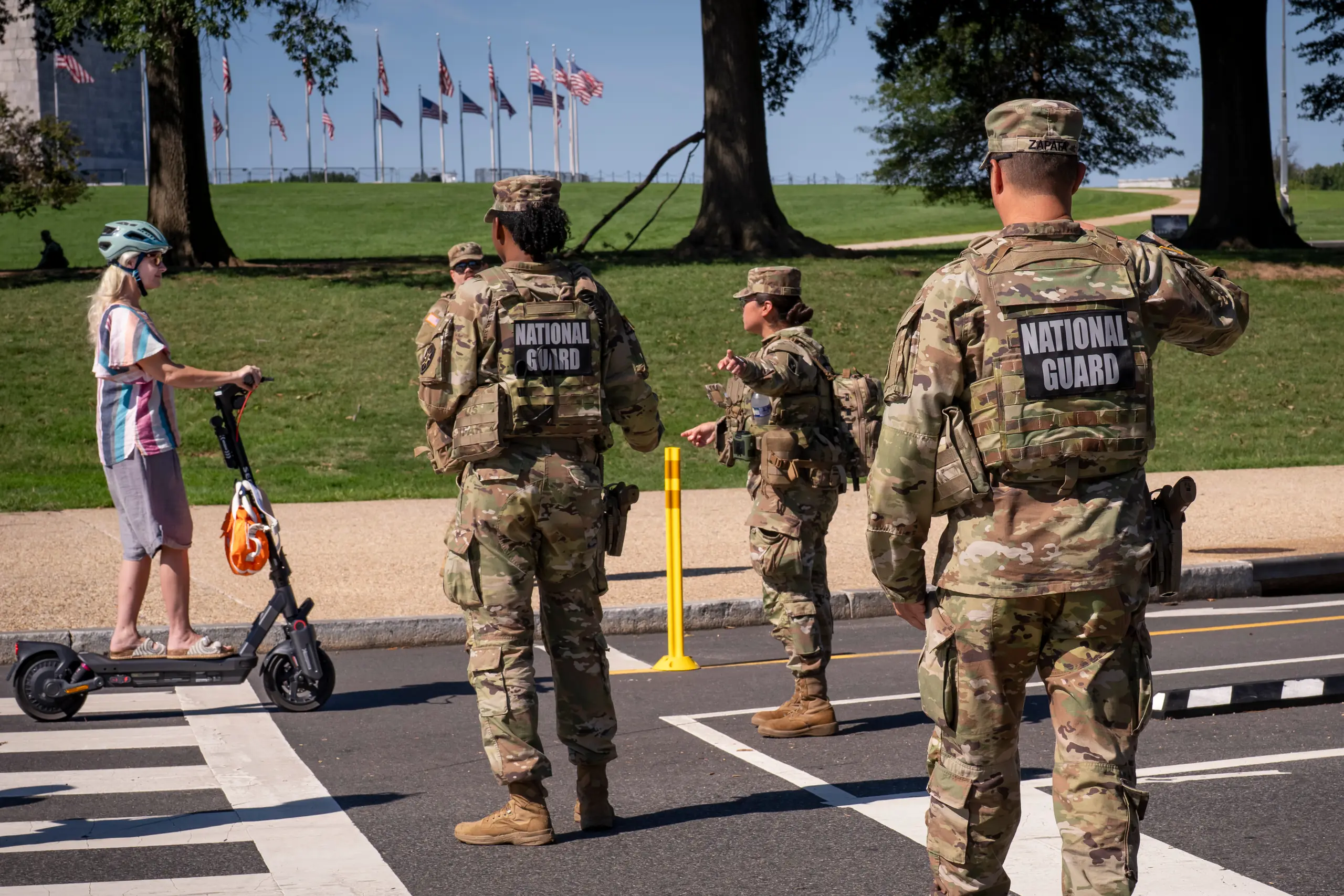 Trump Deploys A National Guard member deployed to Washington, DC, is arrested on ...