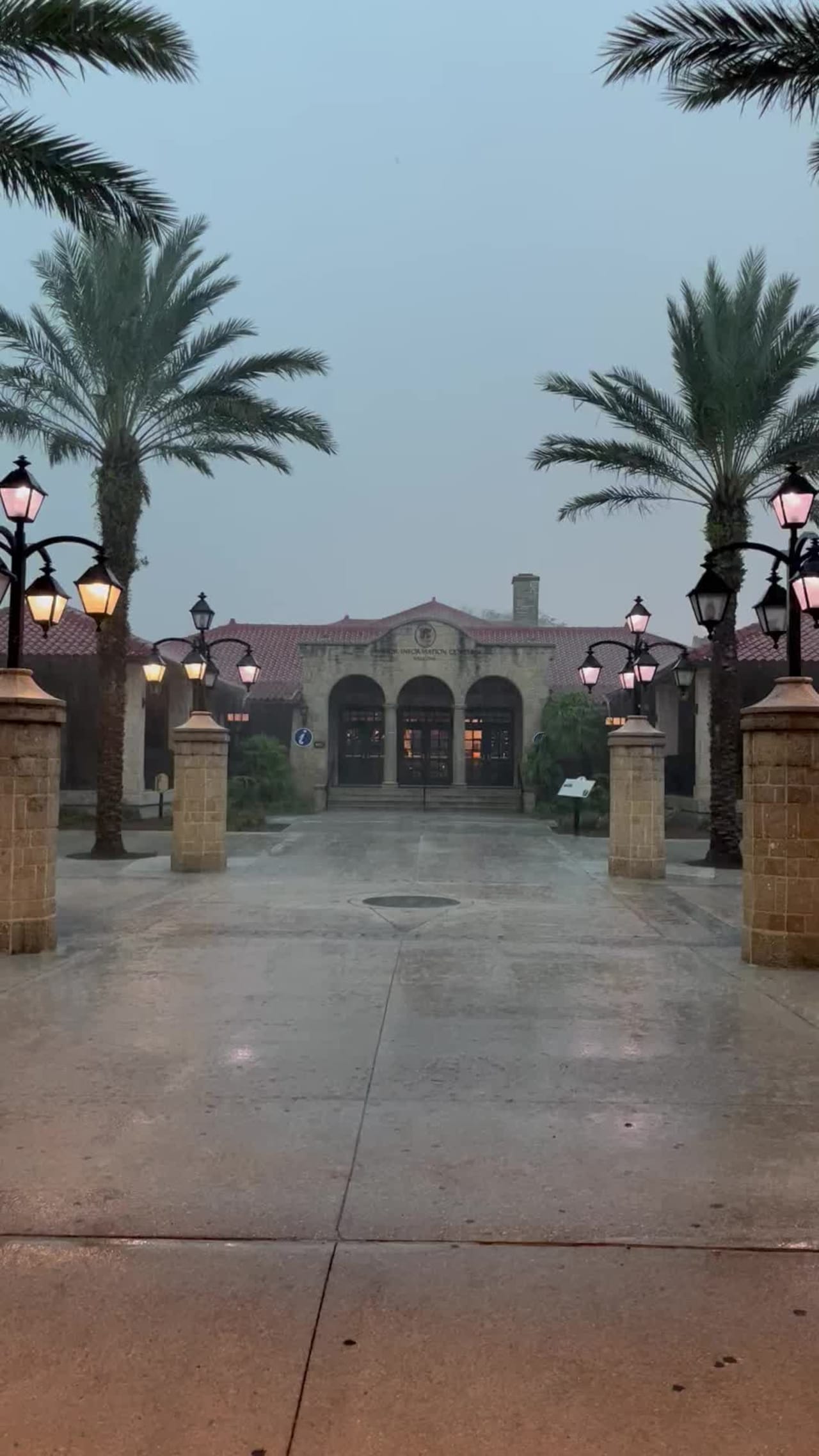 Storming downtown st Augustine 