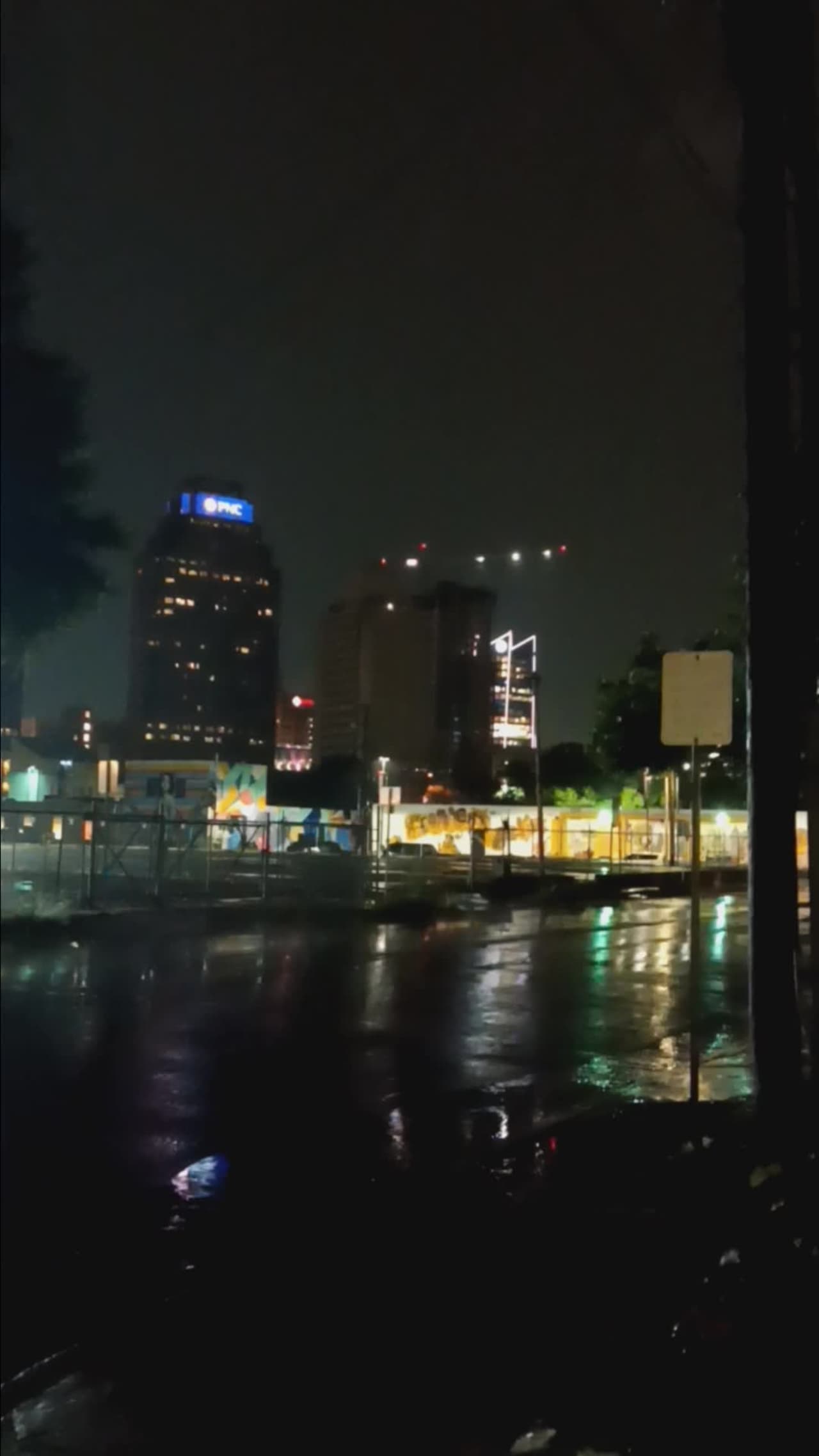 Lightning everywhere 