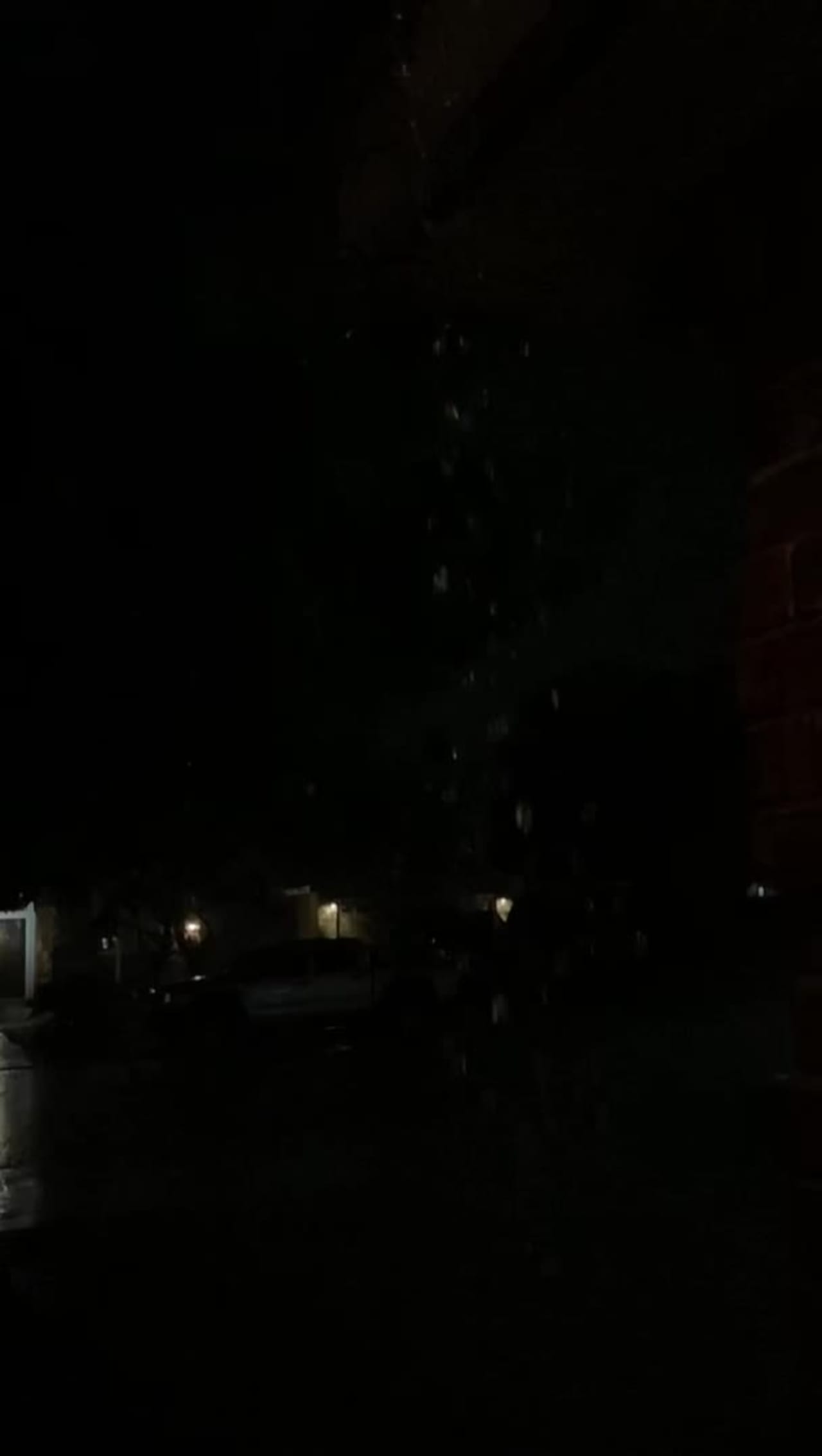 Lightning across from SeaWorld 