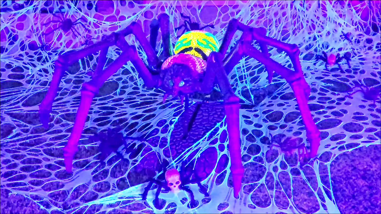 Feeling spooked at Marble Caverns.