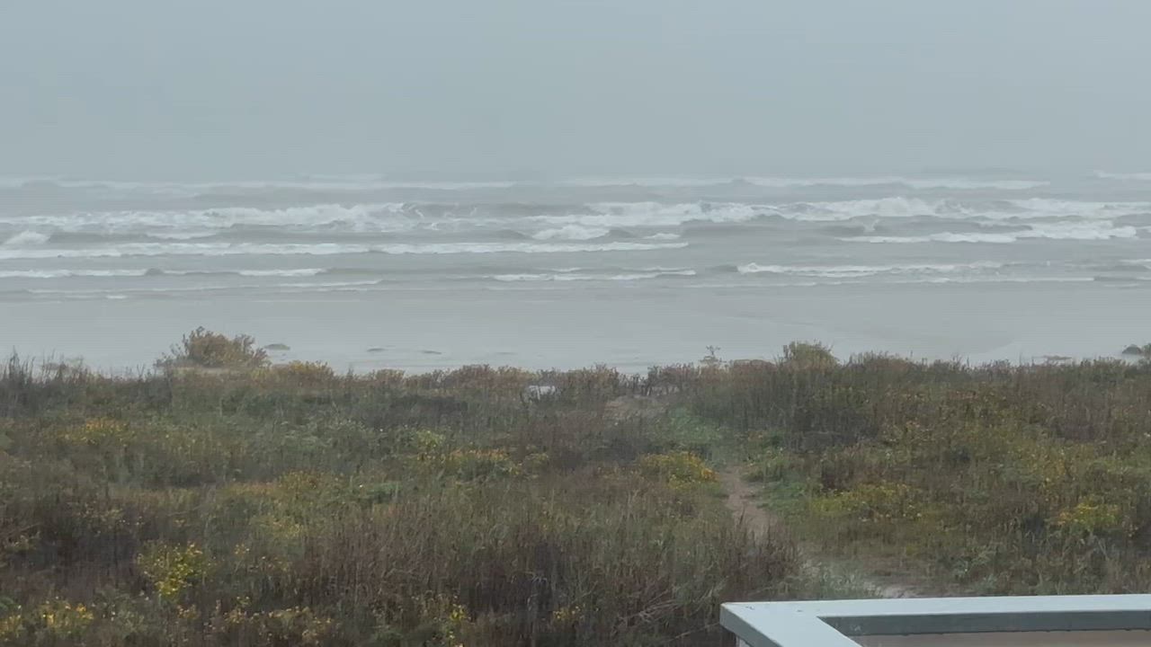 Heavy rain, thunder, lightning in Sea Isle.