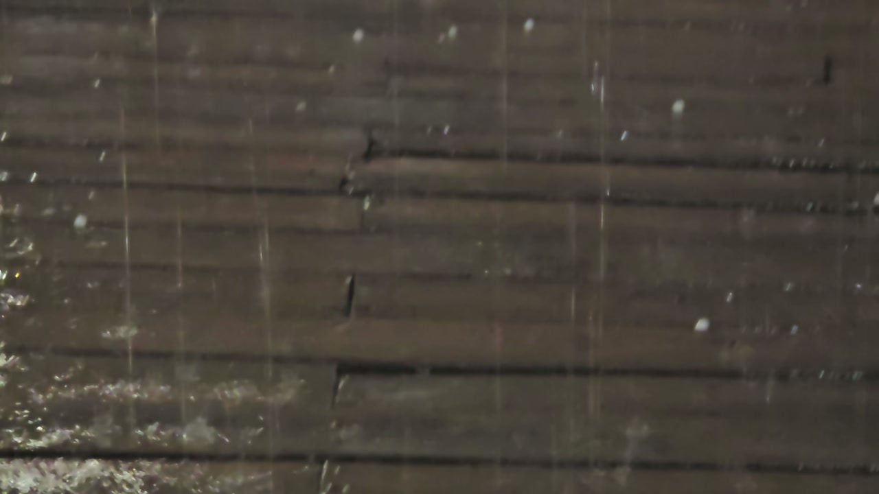 Quarter size Hail in Shavano Park